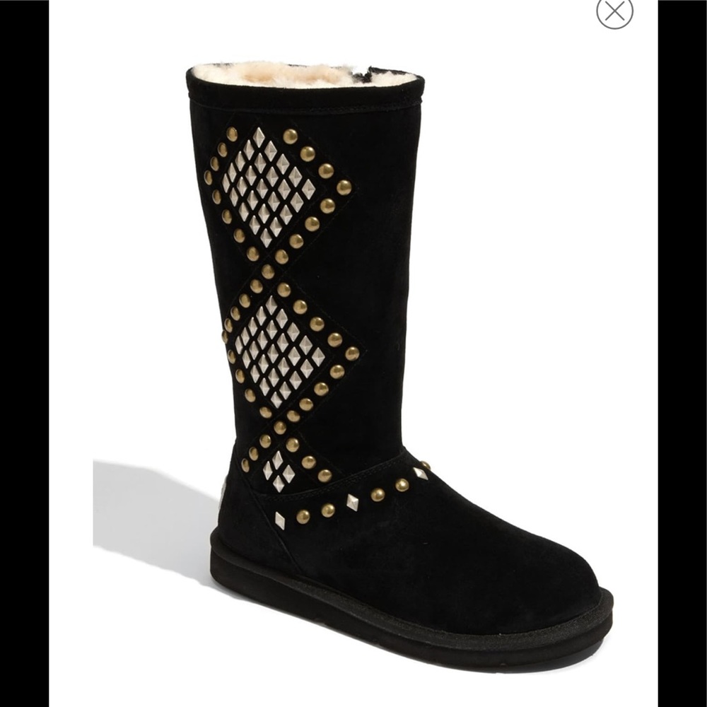 UGG Black Avondale Boots Size 9